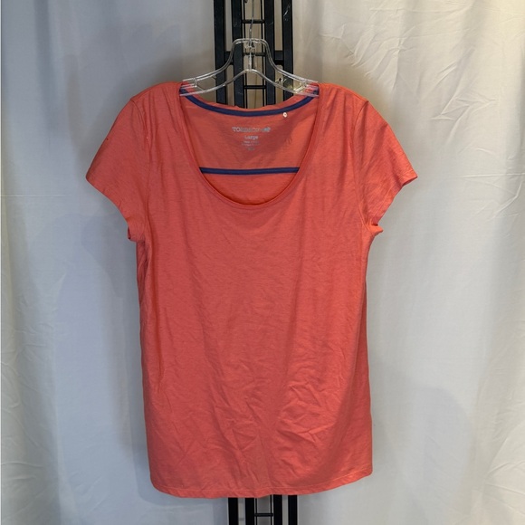 Toad&Co Tops - Toad&Co Vibrant Coral Short‎ Sleeve Tee